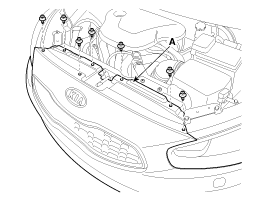 Как снять передний бампер киа сид 2010 kia ceed 2013. Кузов (Интерьер и Экстерьер) \ ПЕРЕДНИЙ БАМПЕР \ Крышка переднего